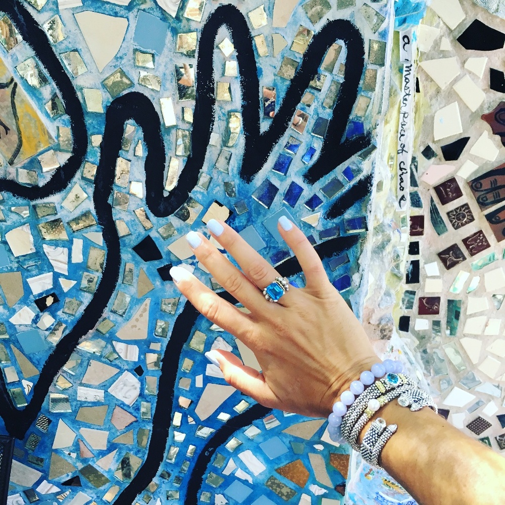 Beautiful Lagos caviar cuff bracelet